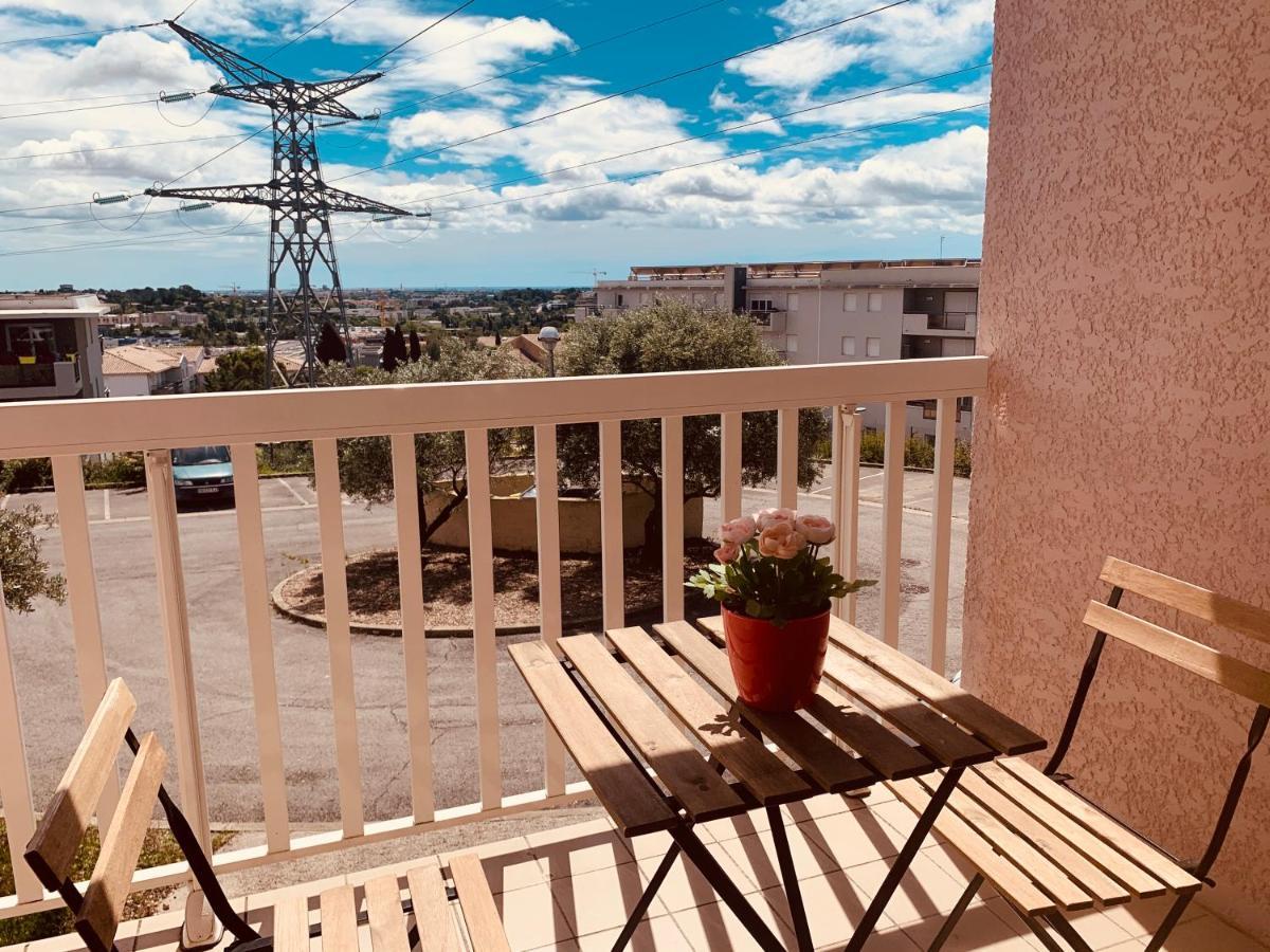 Sun7 View Montpellier Piscine Parking Gratuit Apartment Grabels Bagian luar foto