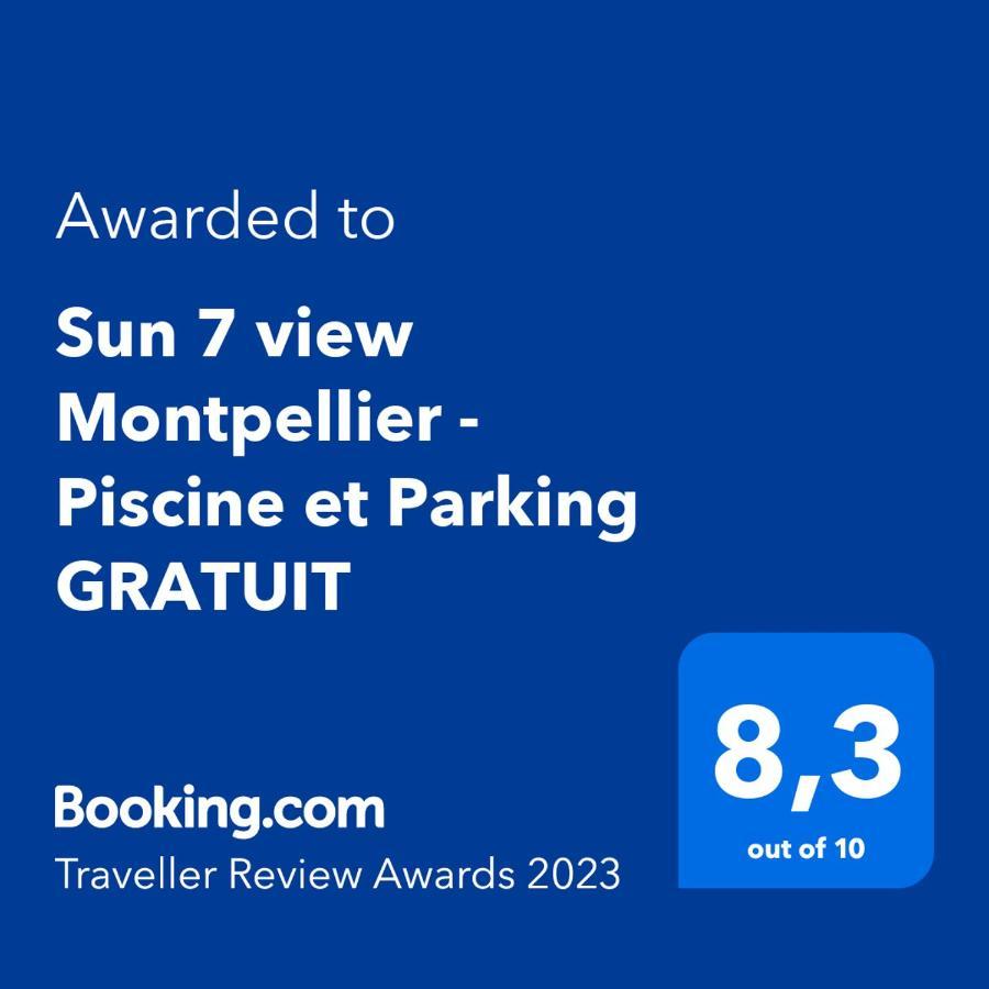 Sun7 View Montpellier Piscine Parking Gratuit Apartment Grabels Bagian luar foto